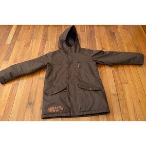 Burton Boys Apollo Jacket Snowboard Ski Dryride All Access Hooded Size XL14/16
